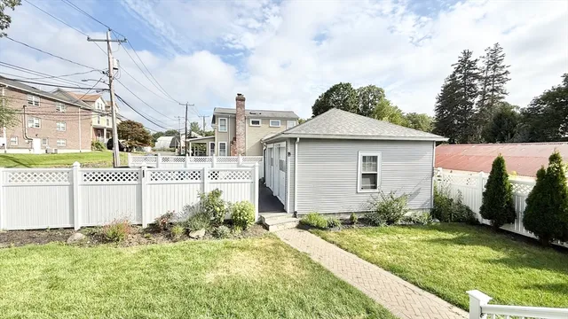 a view of a house with a balcony
