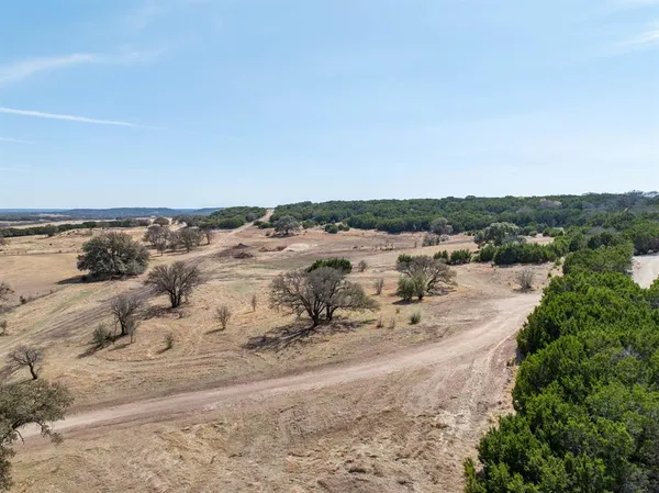 an aerial view of forest
