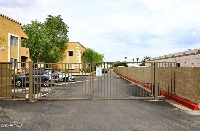 a view of a terrace with chairs
