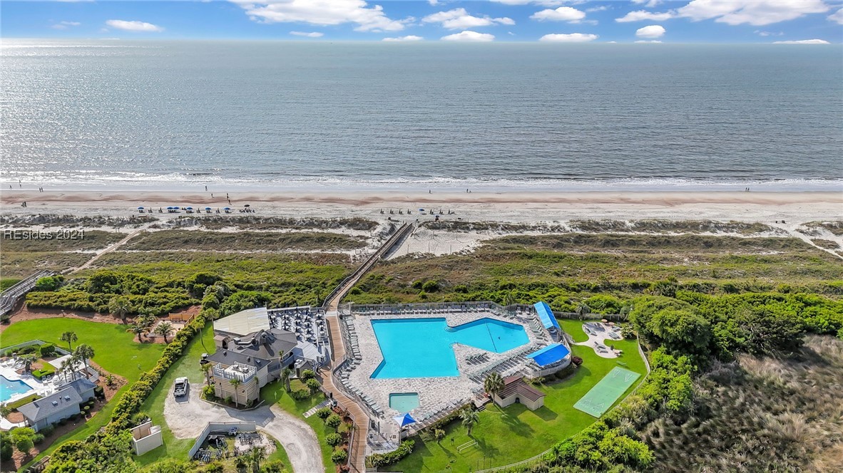 40 Folly Field Road, Unit B150 Hilton Head Island, SC 29928 - Photo 1 of 1 Drone shot of Hilton Head Beach and Tennis Resort!