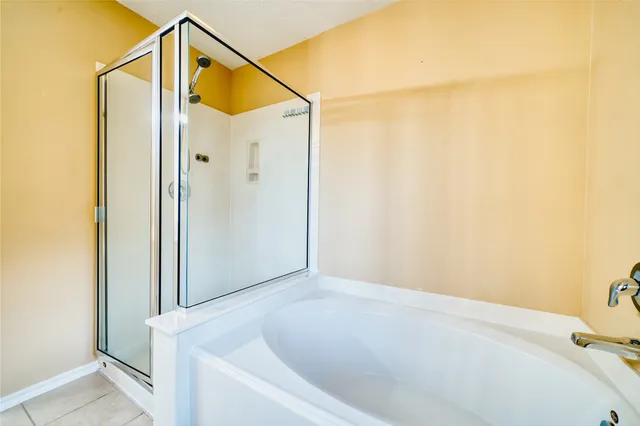 a backyard of a house