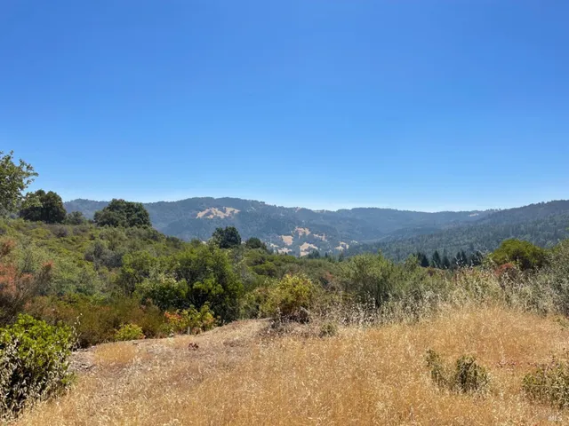 a view of empty space and yard