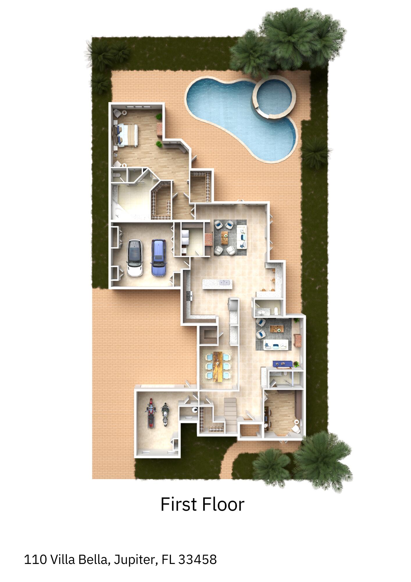 110 Villa Bella Jupiter, FL 33458 - Photo 78 of 79 110 Via Bella Floor Plan.pdf