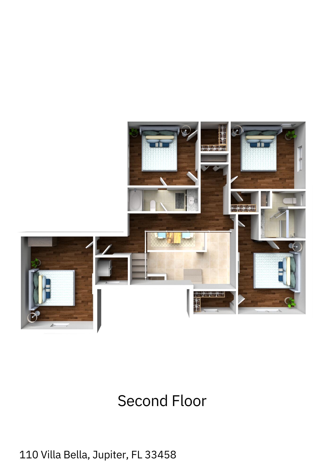 110 Villa Bella Jupiter, FL 33458 - Photo 79 of 79 110 Via Bella Floor Plan.pdf (1)