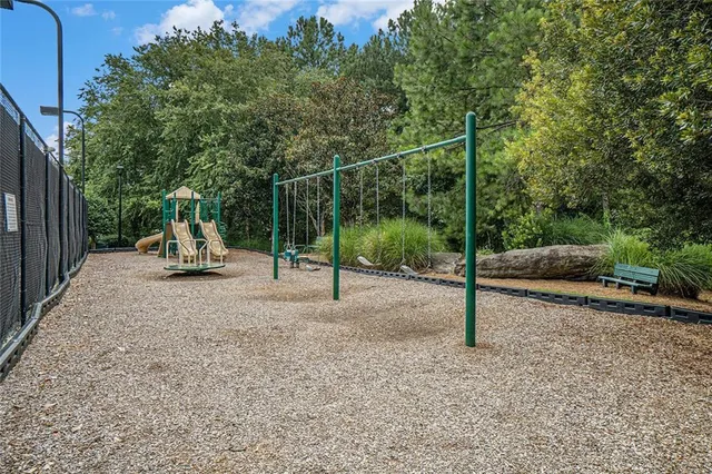 a park with kid zone