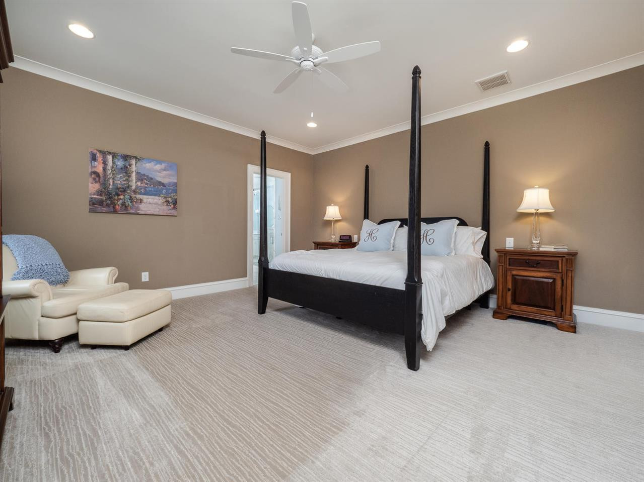 3309 Thomas Road Raleigh, NC 27607 - Photo 8 of 30 This calming Master Suite is on the second floor and includes plantation shutters. The elevator shaft is right across the hallway. Don't worry though. There is a second master bedroom on the first floor. Master Bedroom