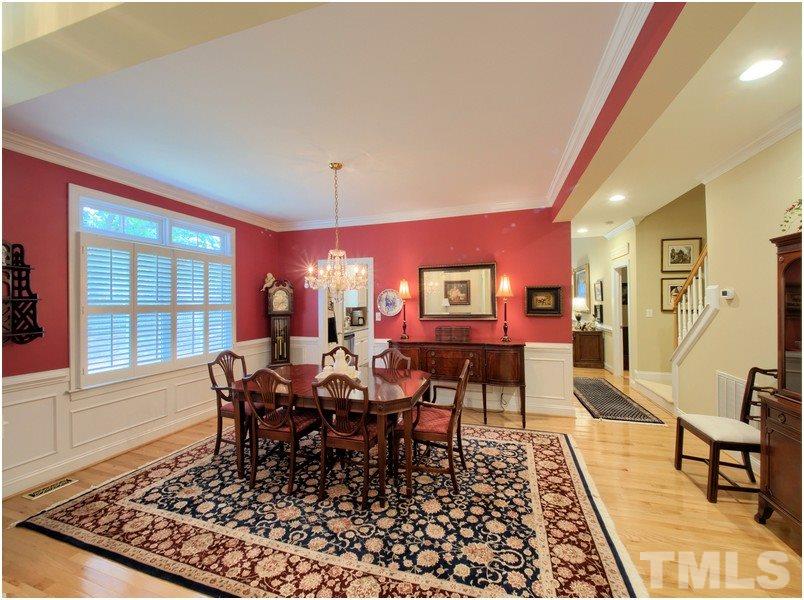9012 Carrington Ridge Drive Raleigh, NC 27615 - Photo 5 of 22 a view of a dining room with furniture