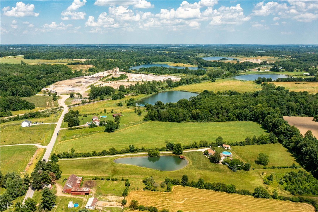 Seville Road Lodi, OH 44254 - Photo 24 of 25 Overview of rural landscape with a nearby body of water