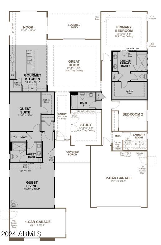 4836 West Stargazer Place Laveen, AZ 85339 - Photo 18 of 18 Lot 89 Floorplan