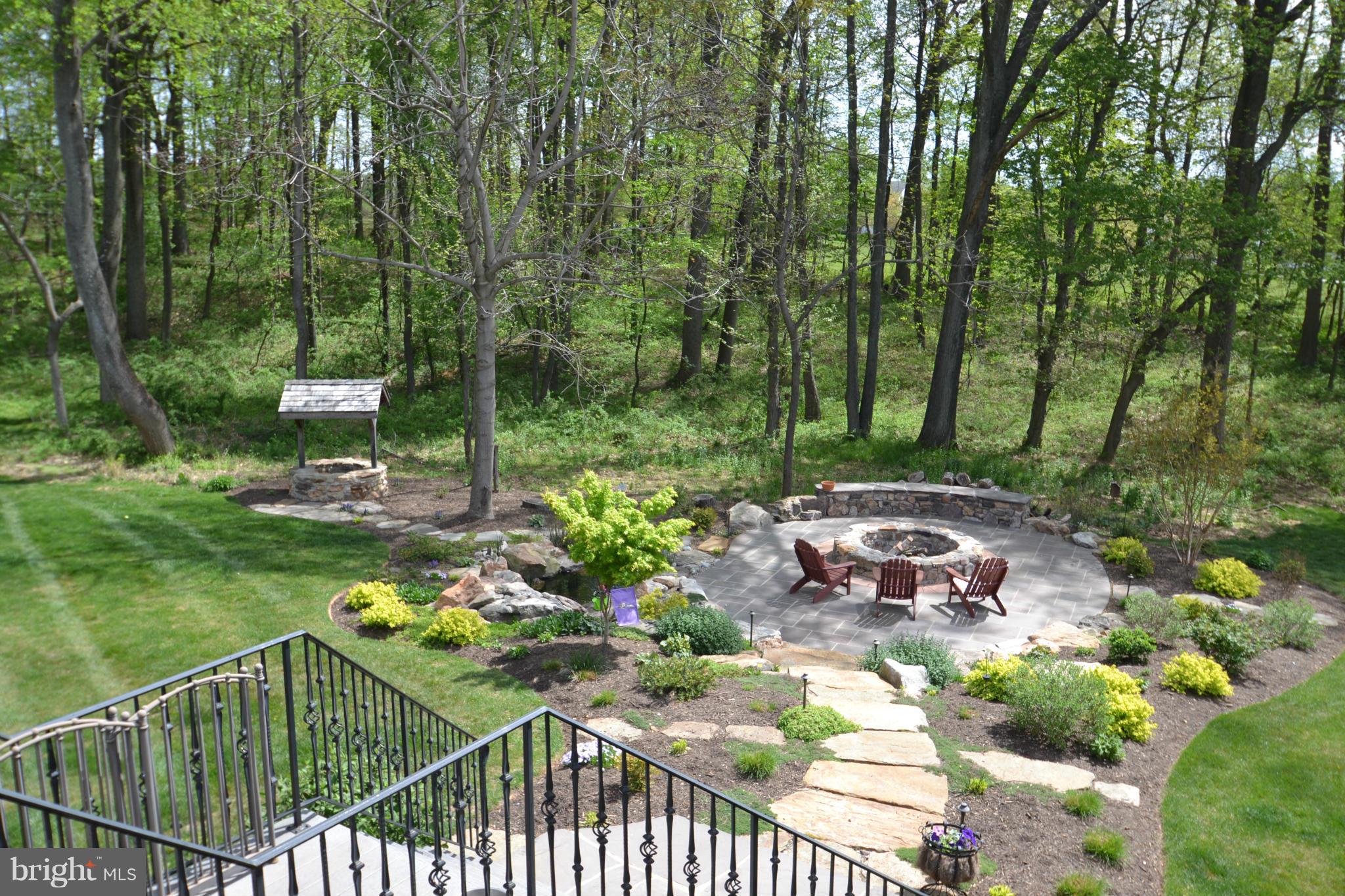 1827 Ridge Road Reisterstown, MD 21136 - Photo 26 of 30 a balcony with couple of plants and trees