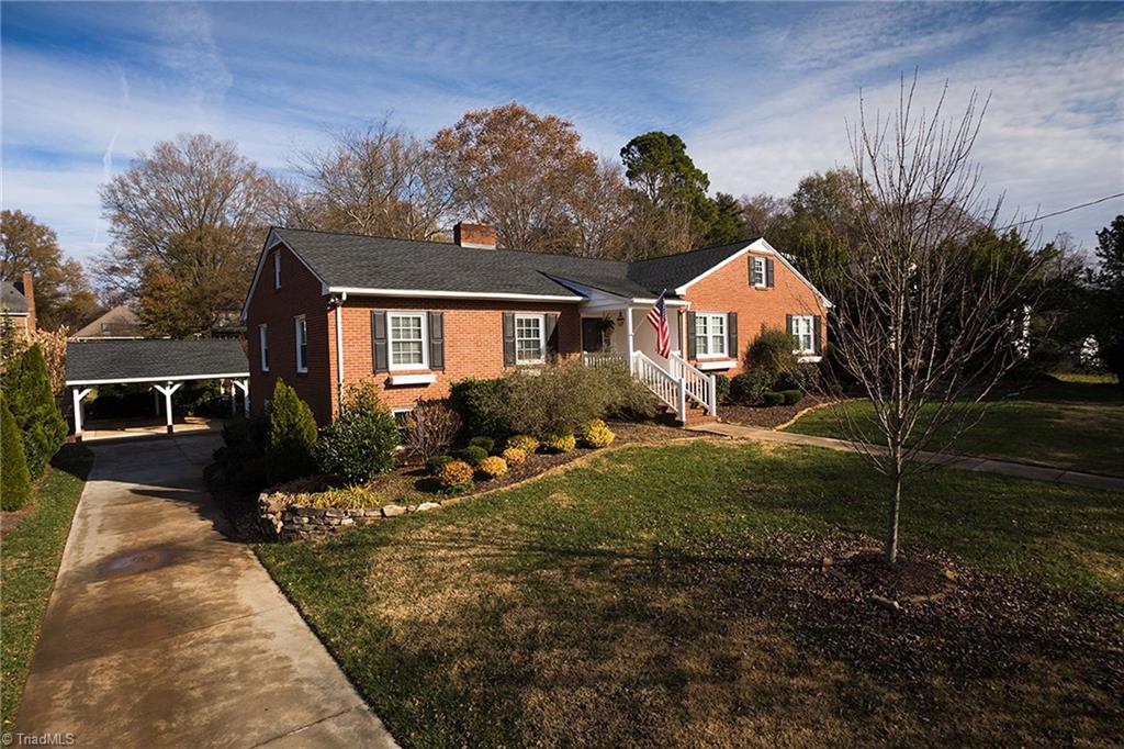 2741 Spring Garden Road Winston-Salem, NC 27106 - Photo 2 of 30 Long driveway leads to detached carport and garage