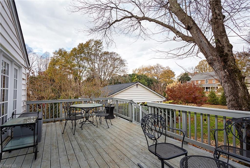 2741 Spring Garden Road Winston-Salem, NC 27106 - Photo 17 of 30 Expansive deck off sunroom/den