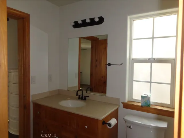 a view of a bathroom