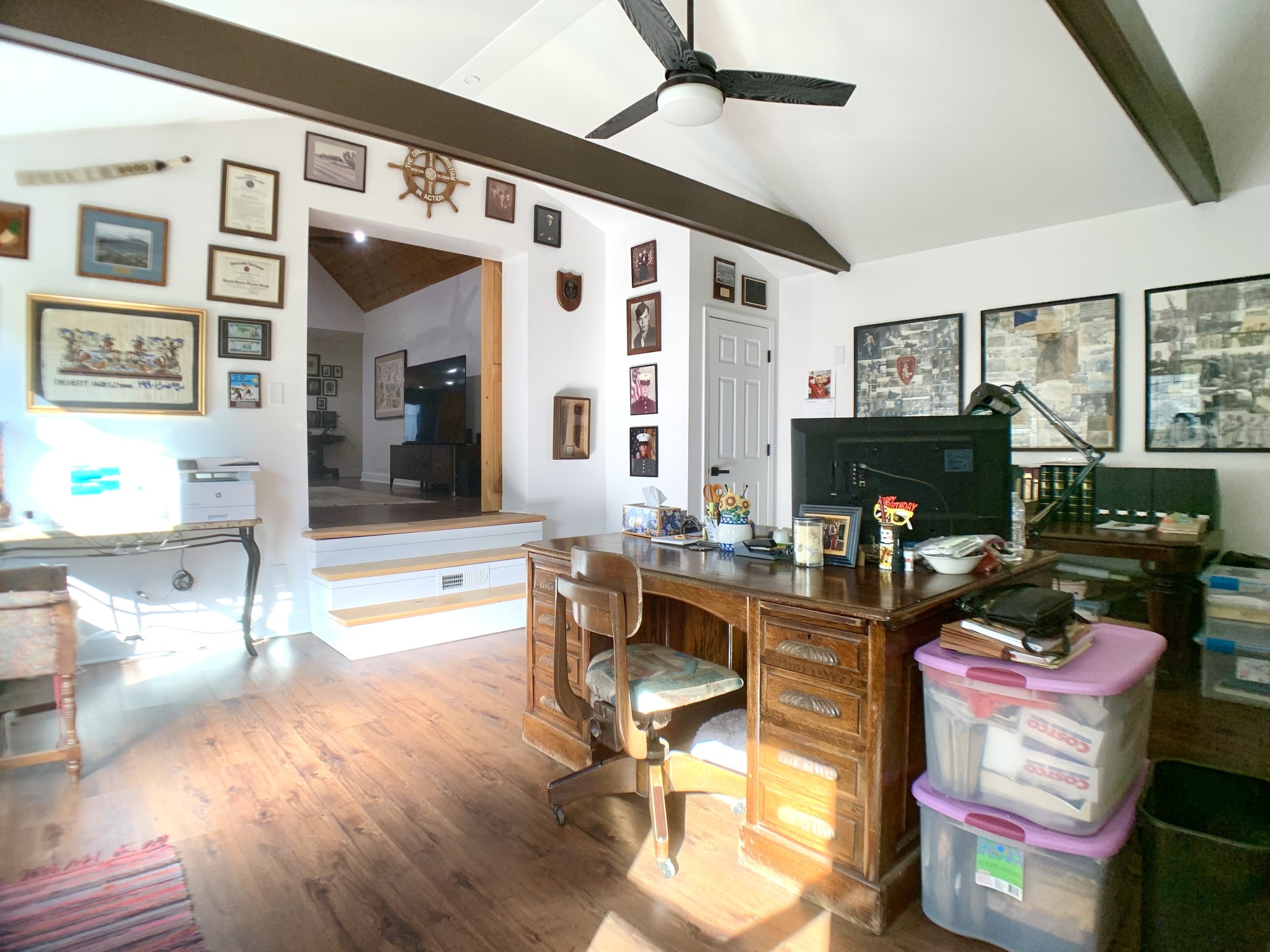 3979 Lem Davis Road Cunningham, TN 37052 - Photo 17 of 70 a workspace with furniture and fireplace