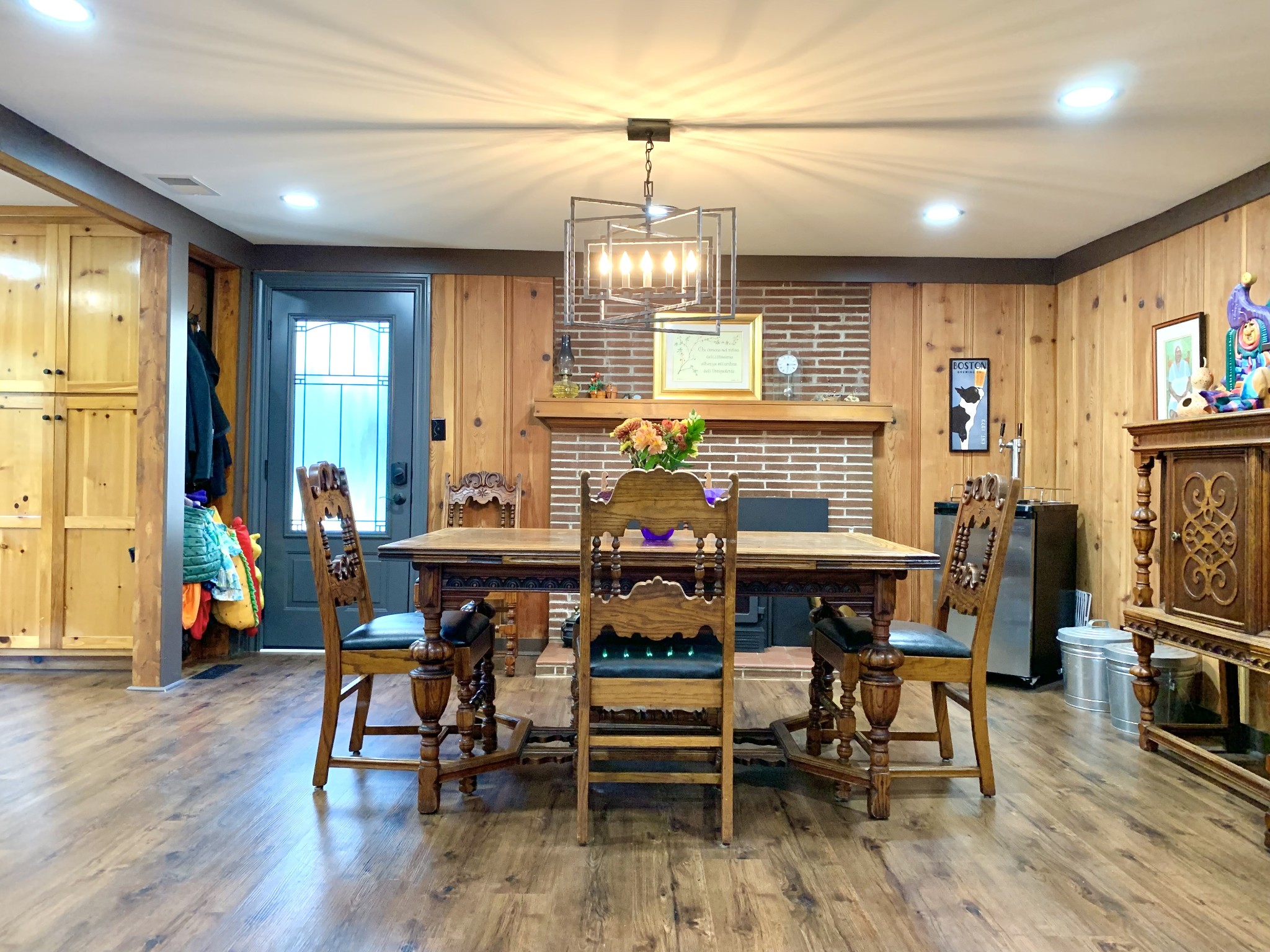 3979 Lem Davis Road Cunningham, TN 37052 - Photo 19 of 70 a view of a a dining room with furniture window and wooden floor