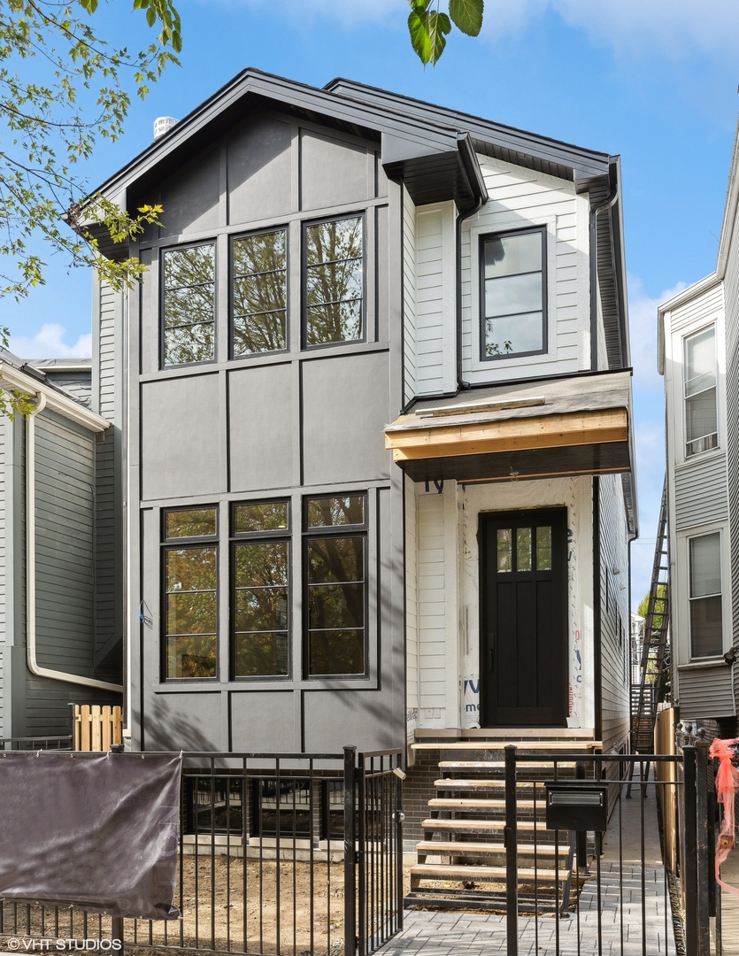 a view of a house with a porch