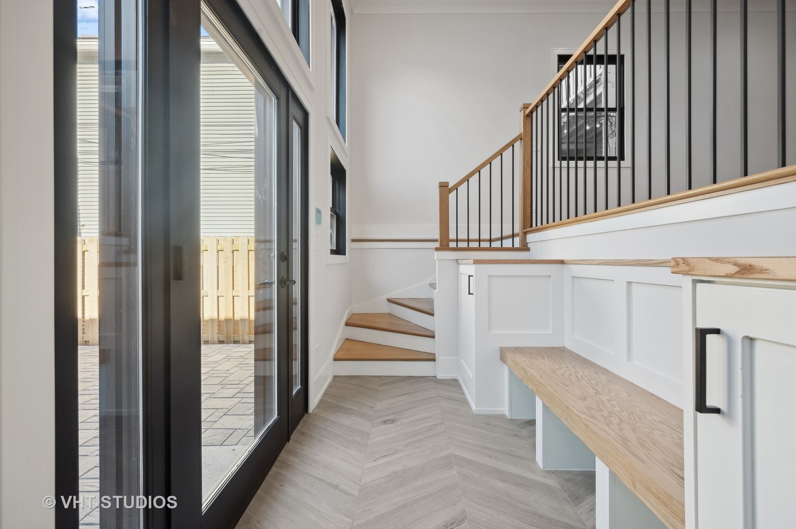 3018 North Seminary Avenue Chicago, IL 60657 - Photo 40 of 62 a view of entryway and hall with wooden floor