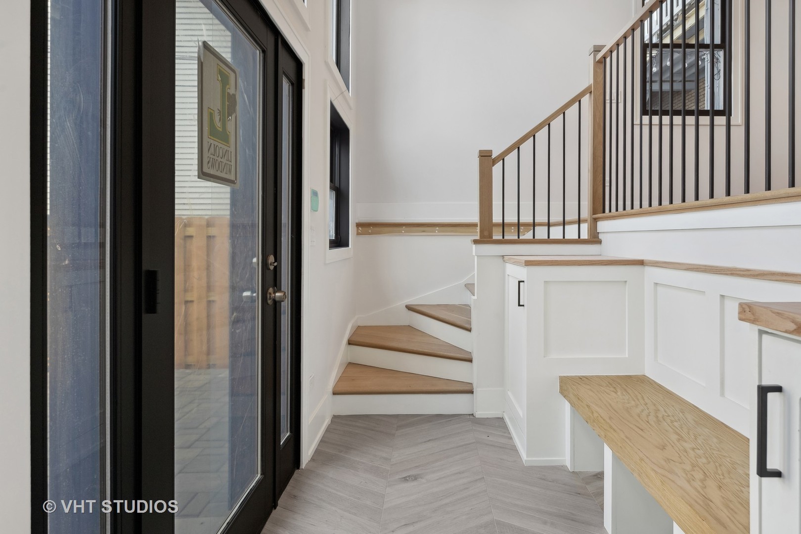 3018 North Seminary Avenue Chicago, IL 60657 - Photo 10 of 62 a view of entryway and hall with wooden floor