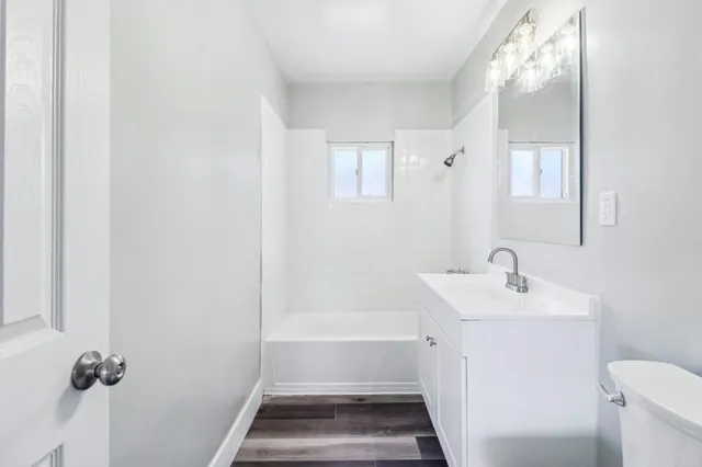 a view of wooden floor