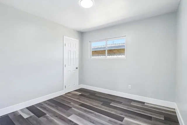 wooden floor in an empty room