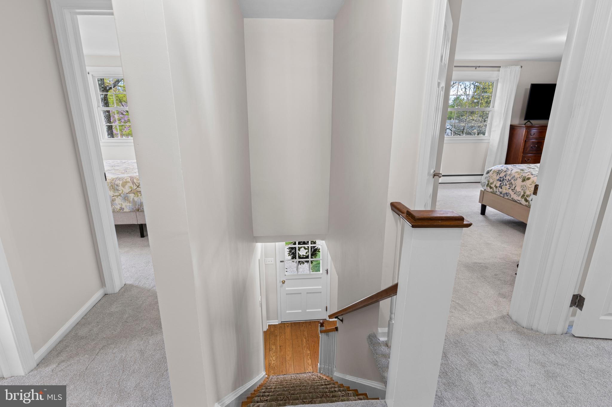 292 Old State Road Berwyn, PA 19312 - Photo 28 of 43 a view of hallway with furniture and a window