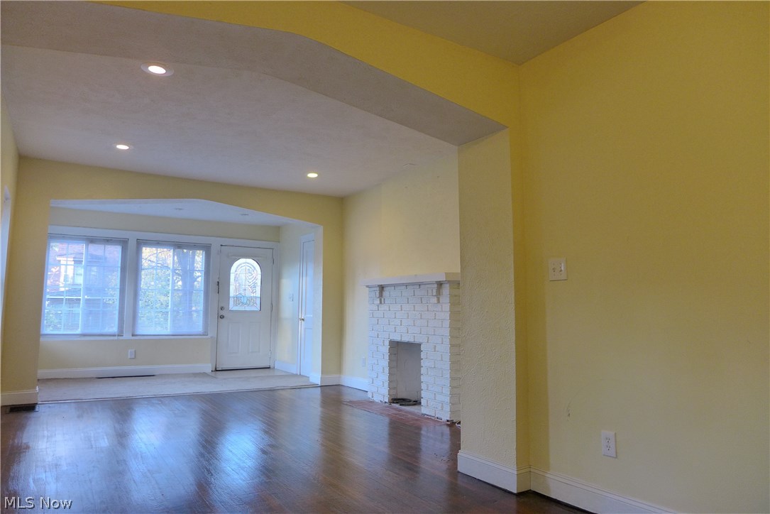 Real Wood floors complement the 1st floor, newer electrical panel boxes and grounded outlets and switches.