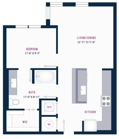 $1,480 | 72 Milton Avenue Southeast, Unit 3407, Atlanta, GA 30315