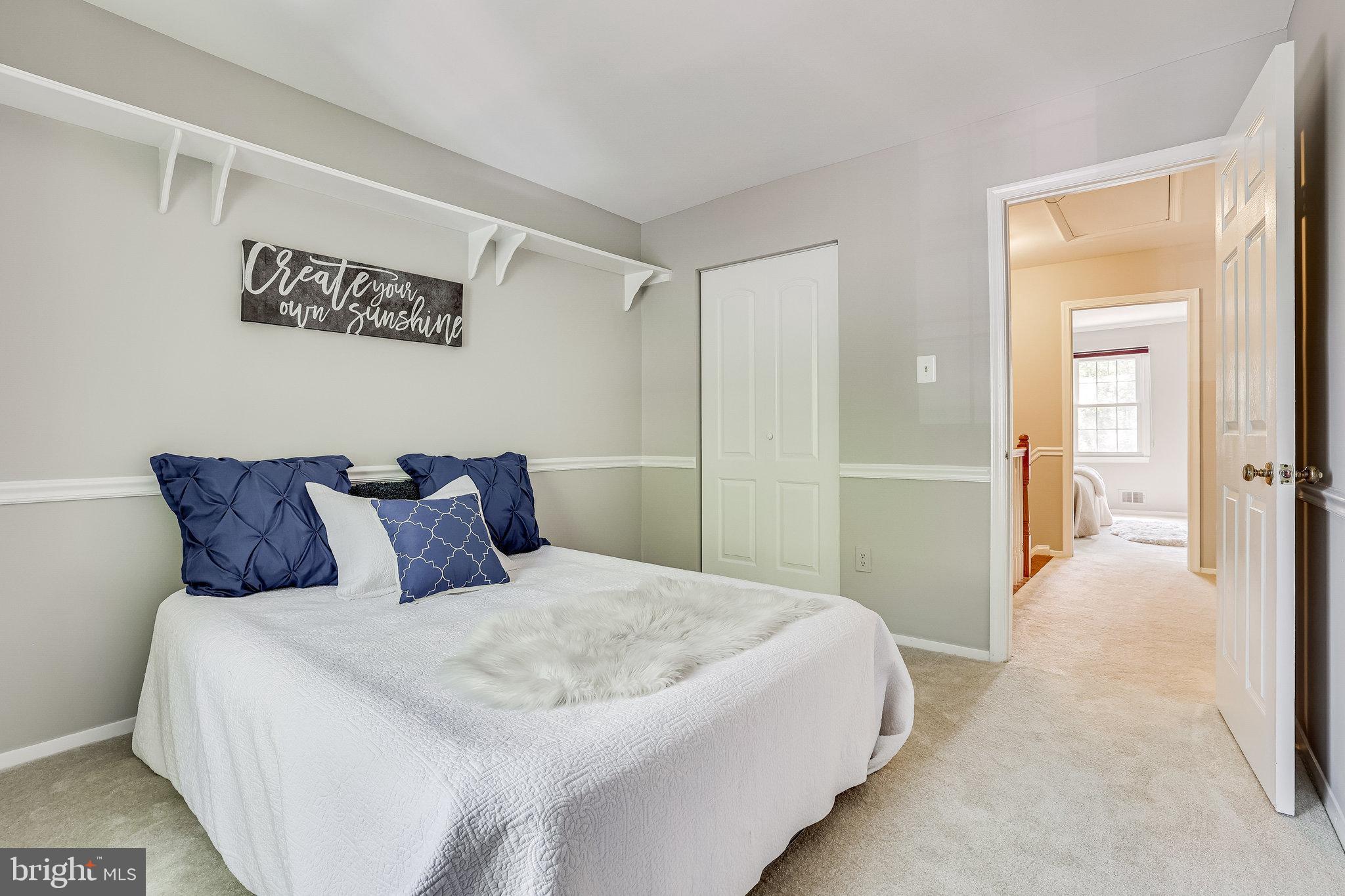 11865 Dunlop Court Reston, VA 20191 - Photo 42 of 76 Bedroom with custom molding and ample closet space