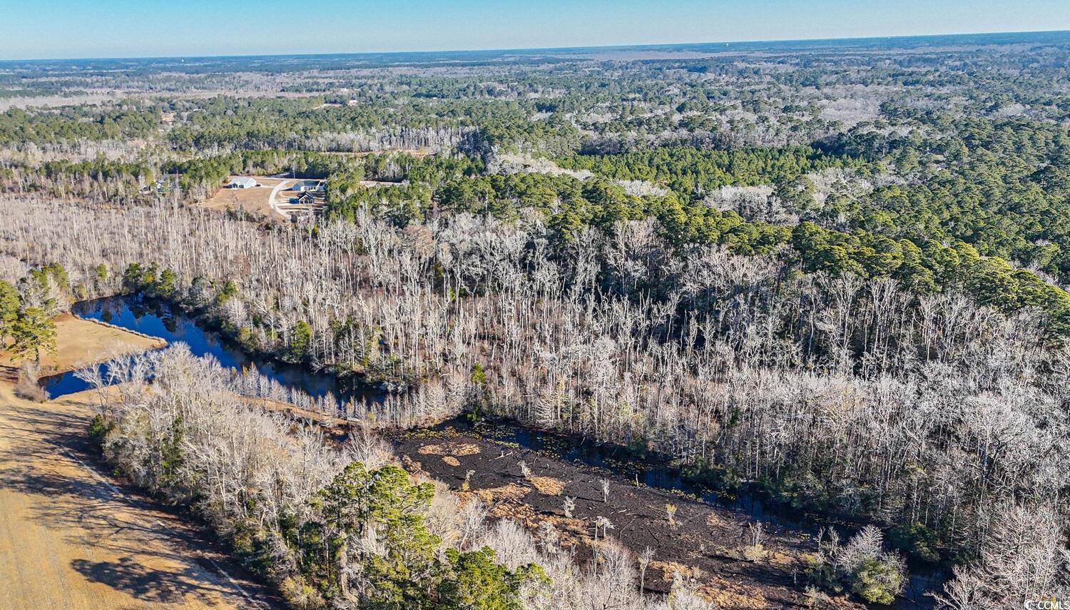 2886 Mill Swamp Road Longs, SC 29568 - Photo 4 of 5 Drone / aerial view featuring a water view
