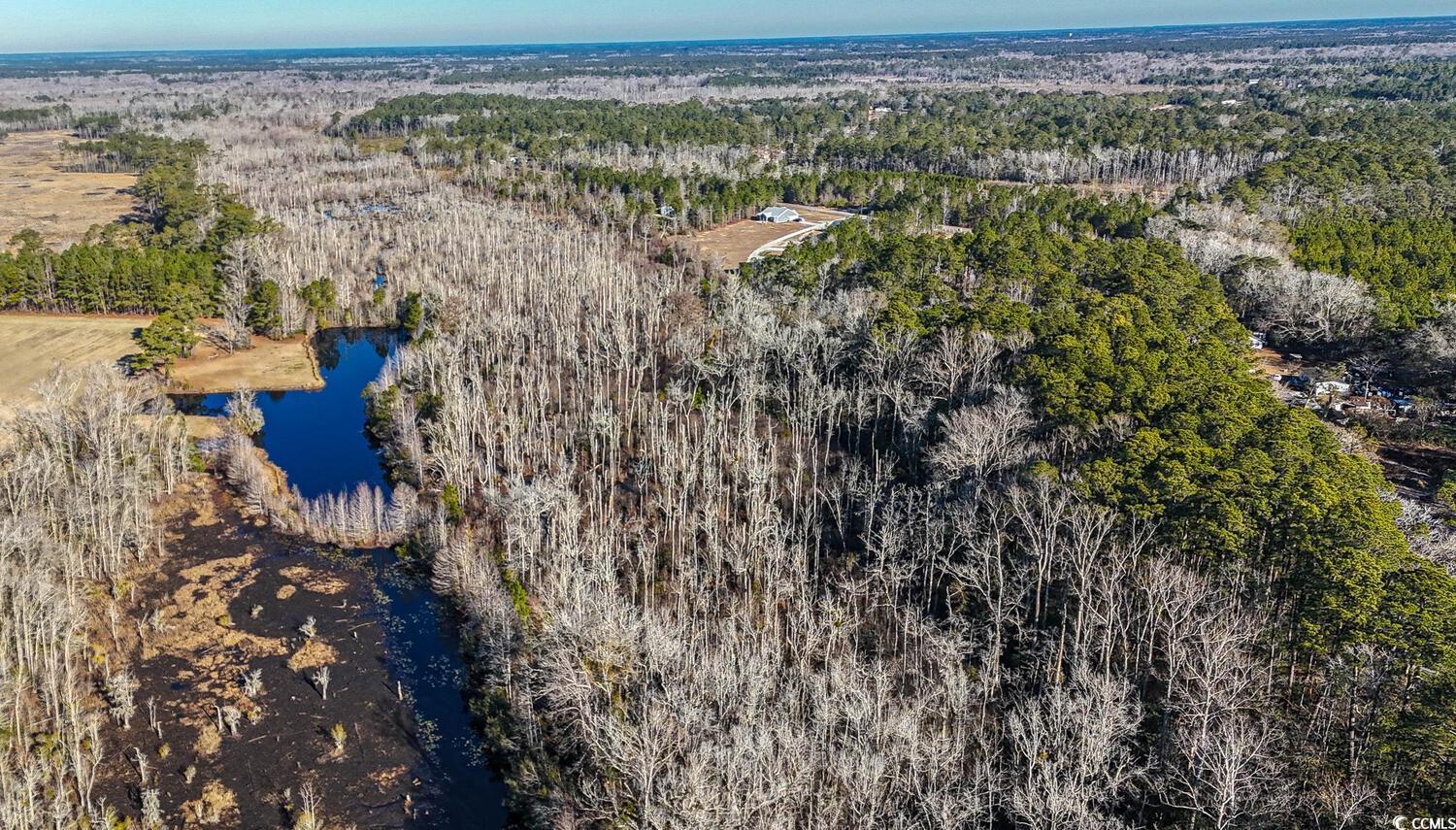 2886 Mill Swamp Road Longs, SC 29568 - Photo 5 of 5 Drone / aerial view featuring a water view