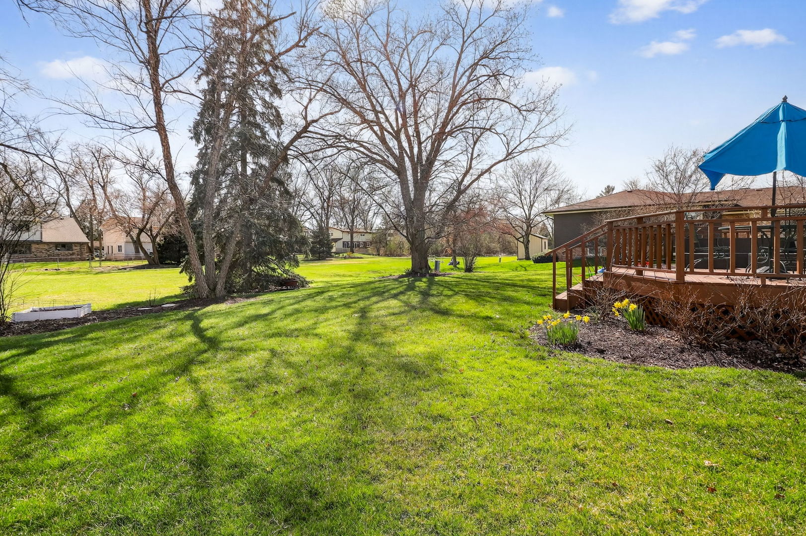 2123 Green Valley Road Darien, IL 60561 - Photo 25 of 30 a view of a backyard with swimming pool