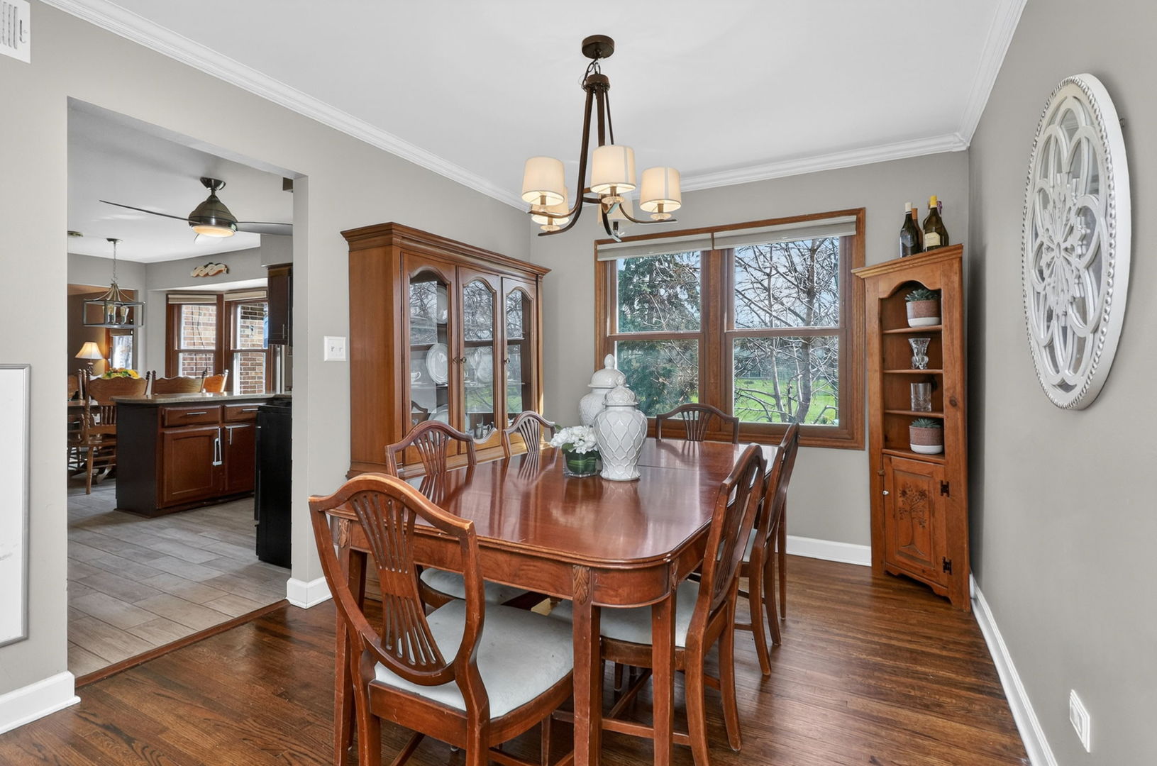 2123 Green Valley Road Darien, IL 60561 - Photo 5 of 30 a view of a dining room with furniture window and wooden floor