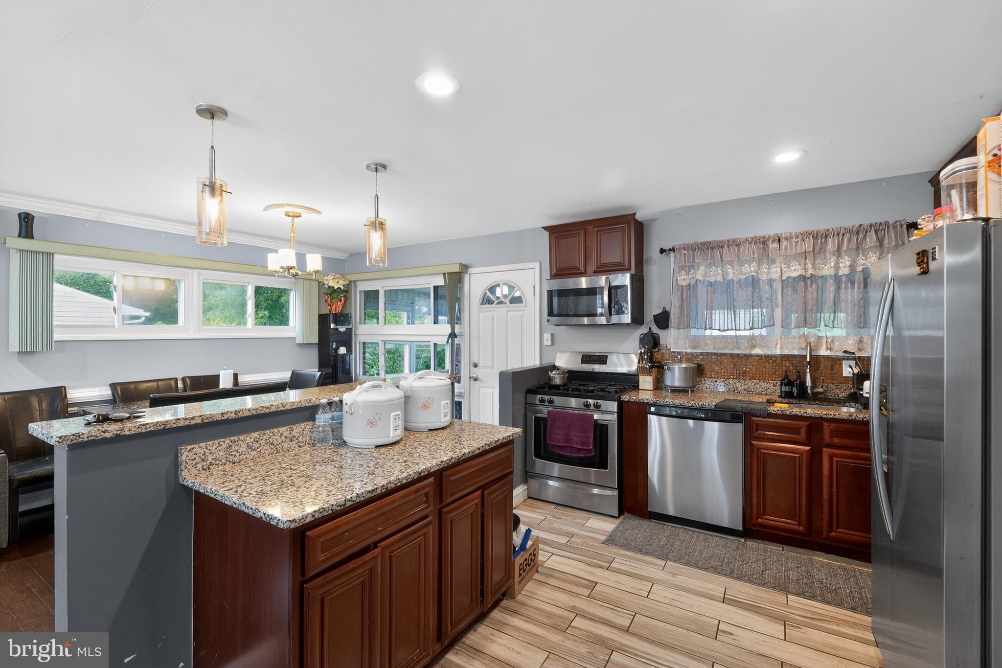 5909 Charnwood Road Catonsville, MD 21228 - Photo 11 of 31 Modern kitchen with elegant finishes.