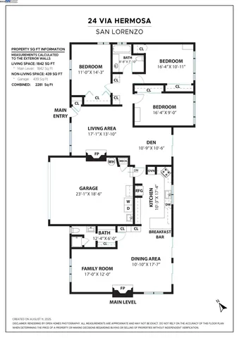$998,000 | 24 Via Hermosa, San Lorenzo, CA 94580