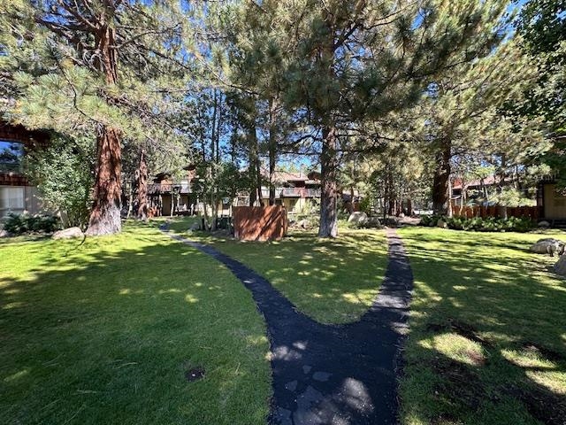 3199 Chateau Road, Unit 17 Mammoth Lakes, CA 93546 - Photo 15 of 23 a view of a park with large trees