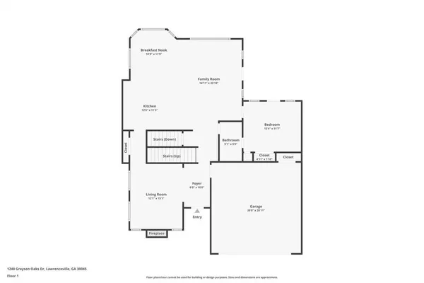 a picture of floor plan
