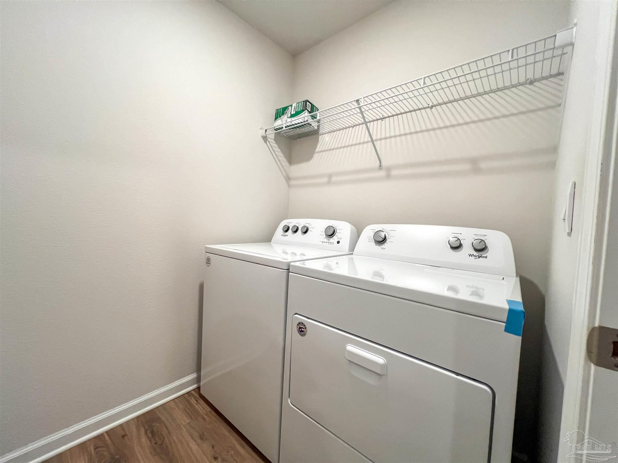 6351 Burrow Lane Pensacola, FL 32526 - Photo 15 of 25 a utility room with dryer and washer