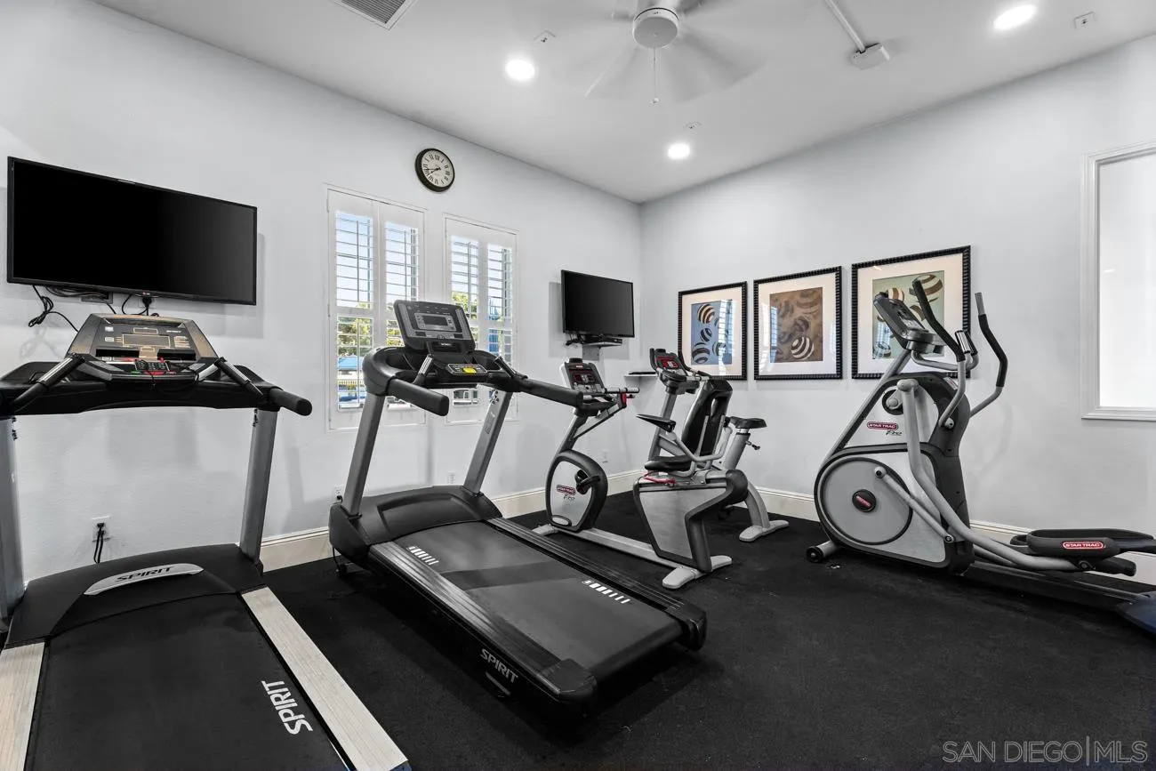4326 Star Path Way, Unit 1 Oceanside, CA 92056 - Photo 39 of 46 a view of a room with gym equipment