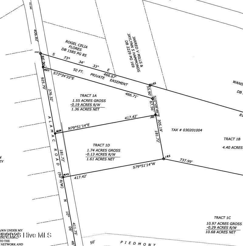 1 D Alamac Road Lumberton, NC 28358 - Photo 4 of 5 Image Tract 1D