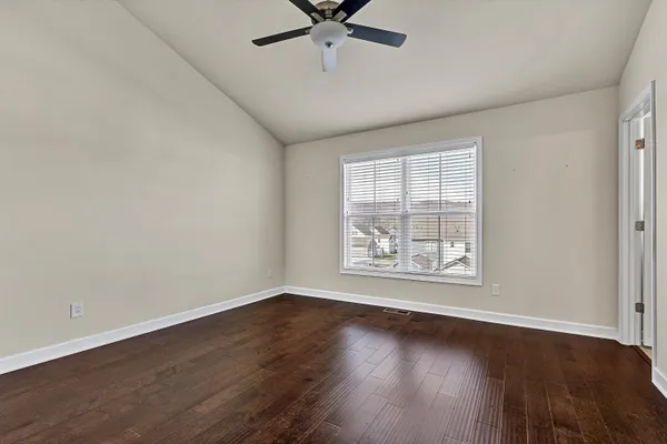 wooden floor in an empty room