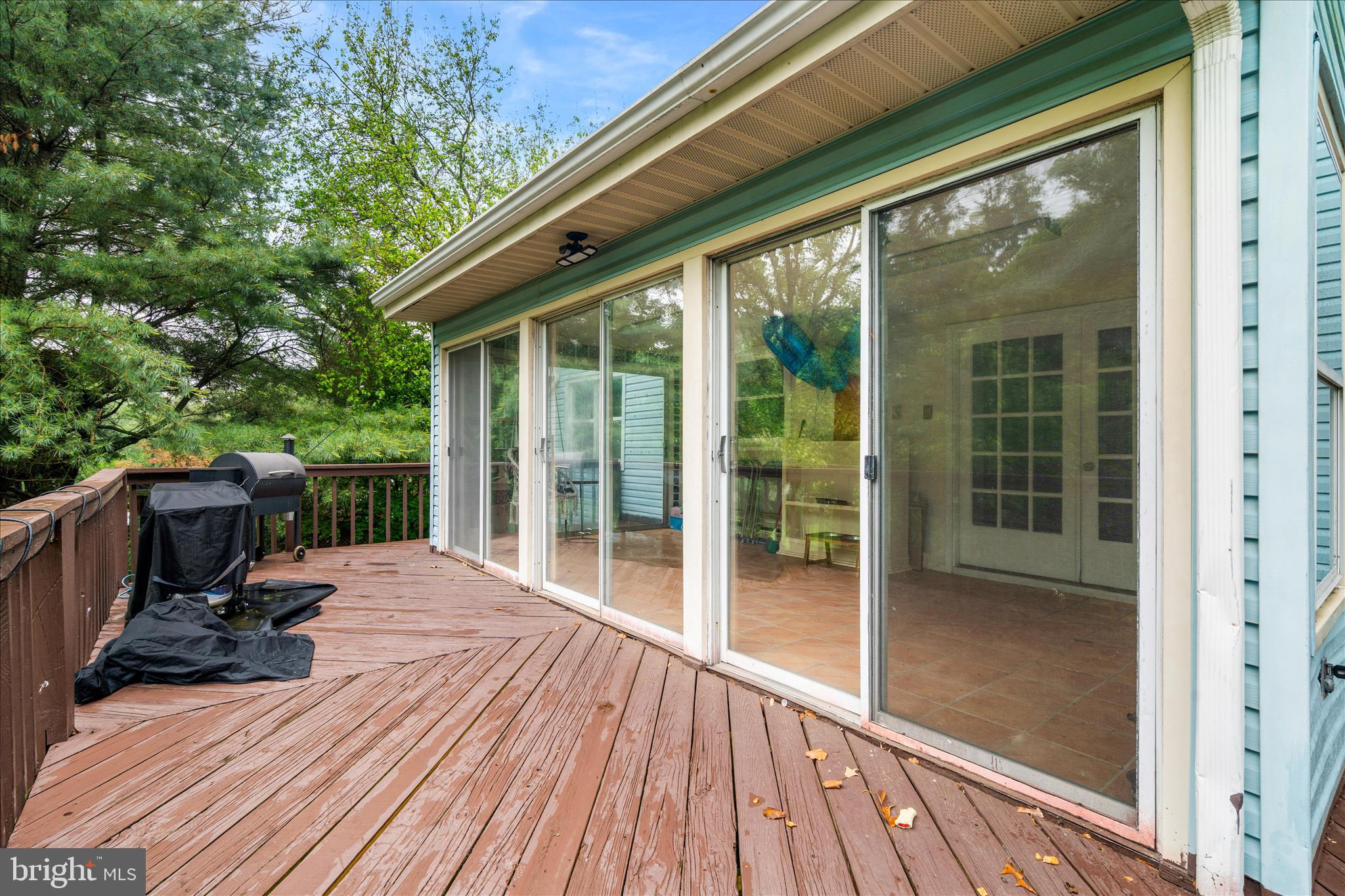 4217 Bill Moxley Road Mount Airy, MD 21771 - Photo 45 of 57 a view of a deck with wooden floor and furniture