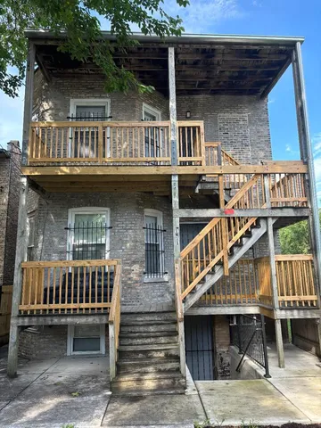 a front view of a house with entryway