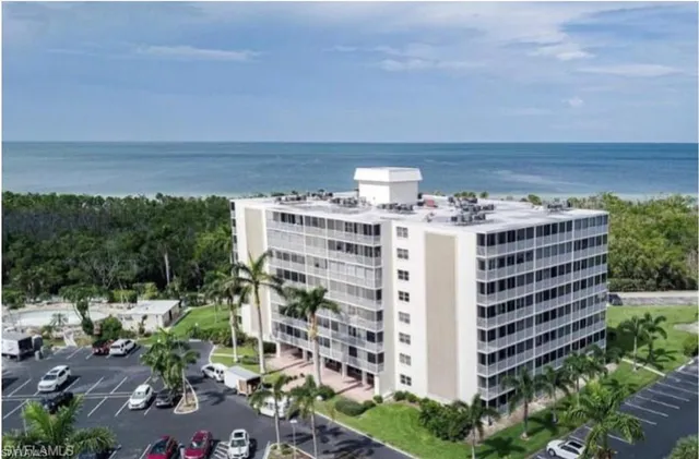 a view of a city with tall buildings