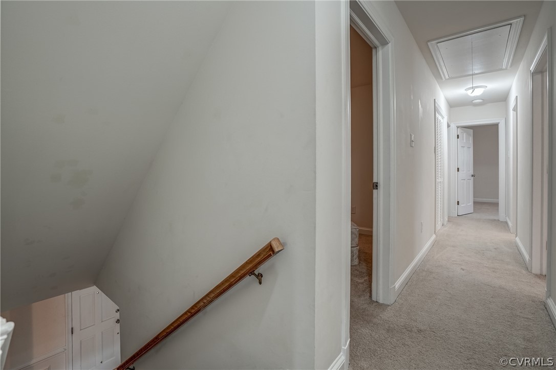 4051 Falstone Road Richmond, VA 23234 - Photo 32 of 50 a view of a hallway with closet