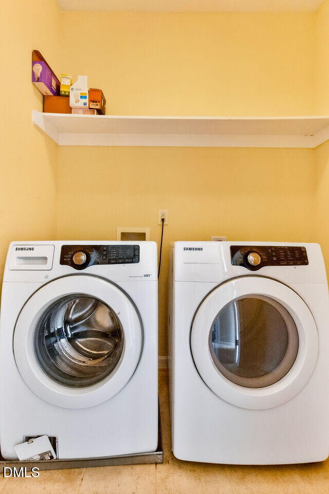 1308 Cornell Place Raleigh, NC 27607 - Photo 29 of 31 a utility room with dryer and washer
