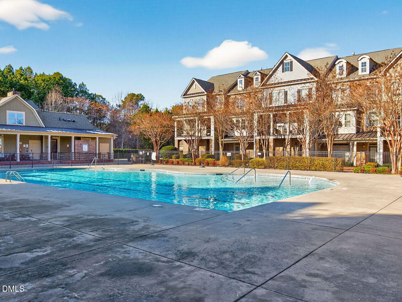 1308 Cornell Place Raleigh, NC 27607 - Photo 31 of 31 a view of an house with backyard and swimming pool