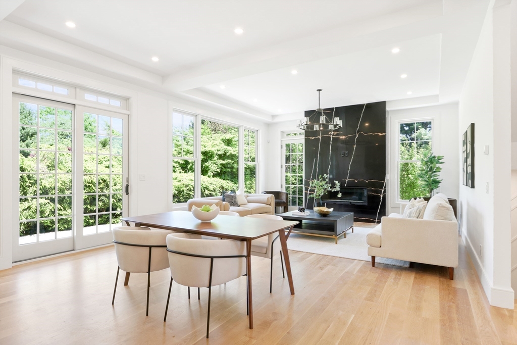 35 Mignon Road Newton, MA 02465 - Photo 11 of 42 a living room with furniture and a large window
