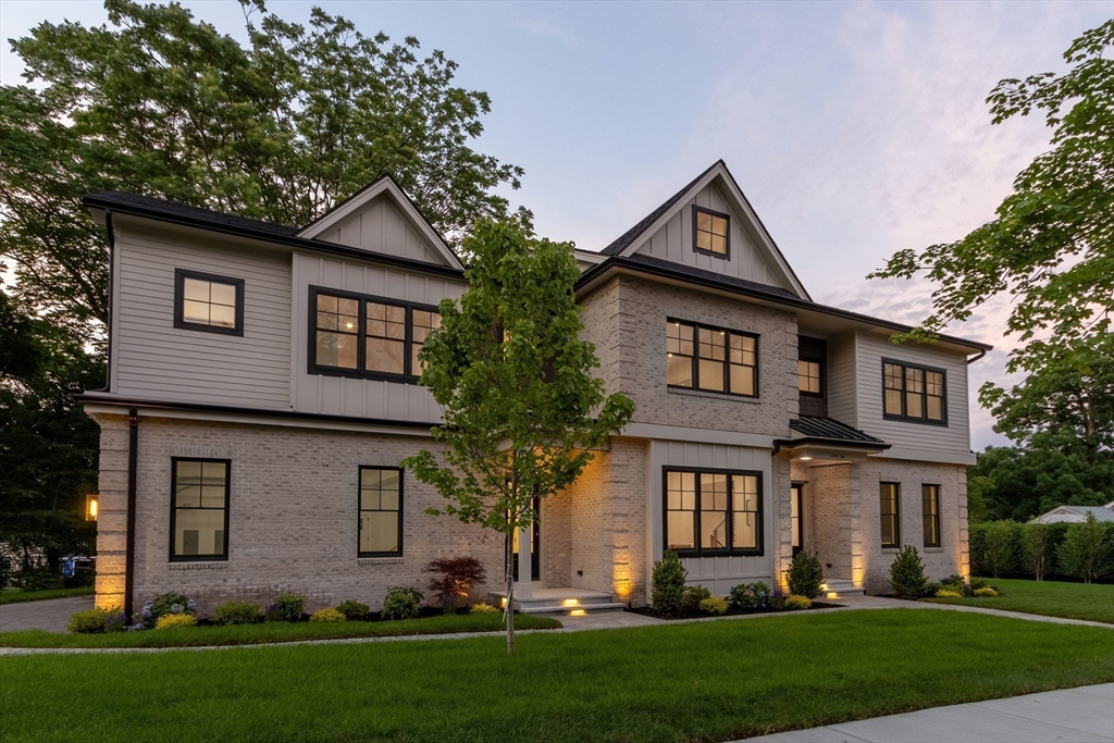 35 Mignon Road Newton, MA 02465 - Photo 41 of 42 front view of house with a yard