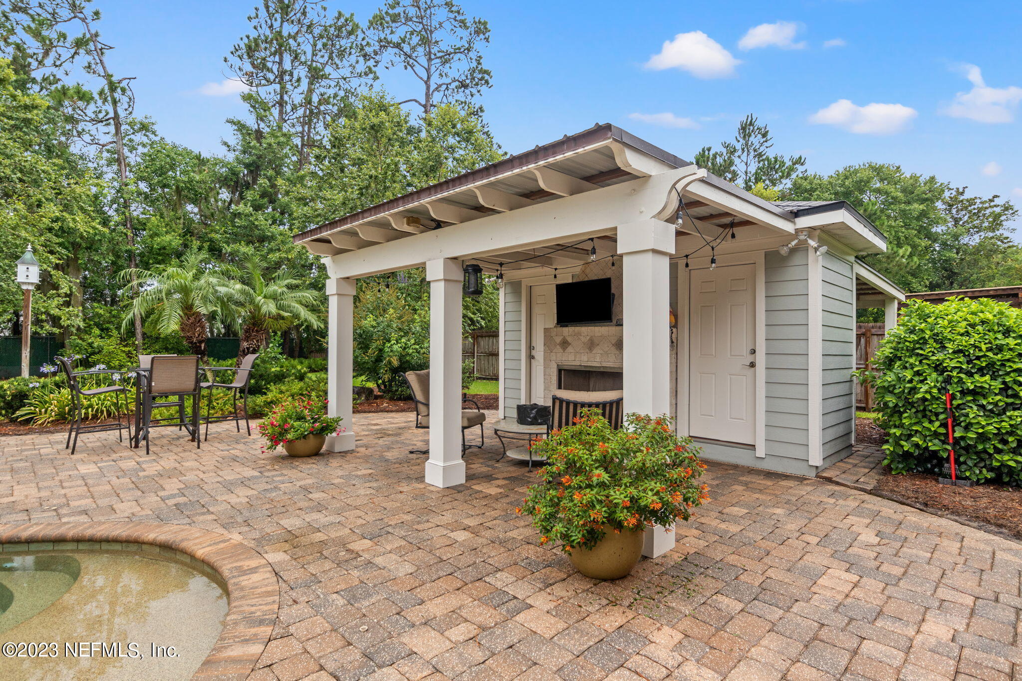 3598 Westover Road Fleming Island, FL 32003 - Photo 30 of 36 Cabana with Fireplace