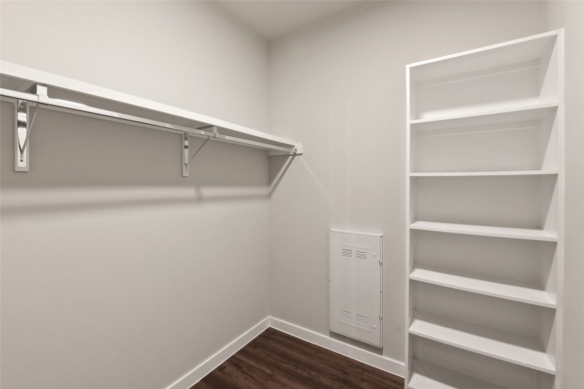 4510 Terry-O Lane, Unit 322 Austin, TX 78745 - Photo 21 of 35 a view of an empty walk in closet